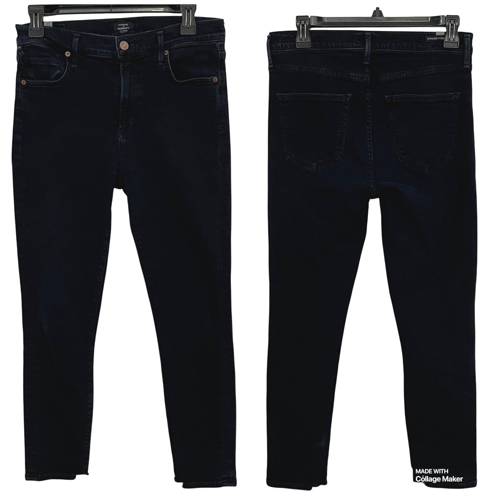 Citizens of Humanity Woman's Jeans Sz 27 Rocket Crop High Rise Skinny Minimalist